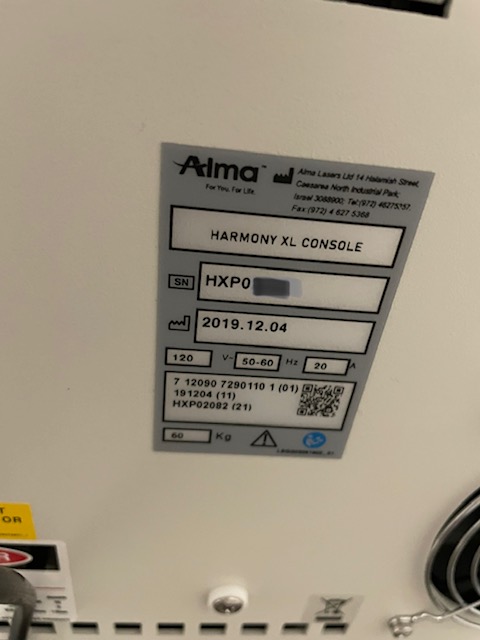 Alma Harmony Xl Pro With Clearlift Tattoo Removal 2019